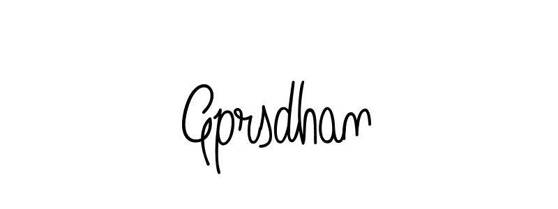 The best way (Angelique-Rose-font-FFP) to make a short signature is to pick only two or three words in your name. The name Gprsdhan include a total of six letters. For converting this name. Gprsdhan signature style 5 images and pictures png