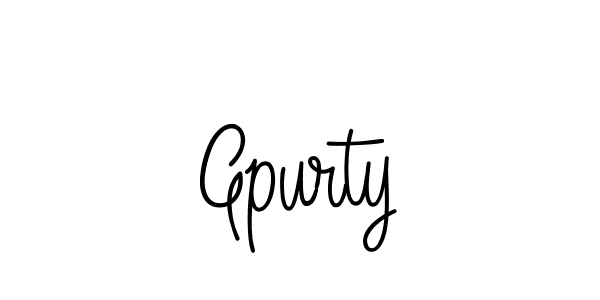 Make a short Gpurty signature style. Manage your documents anywhere anytime using Angelique-Rose-font-FFP. Create and add eSignatures, submit forms, share and send files easily. Gpurty signature style 5 images and pictures png