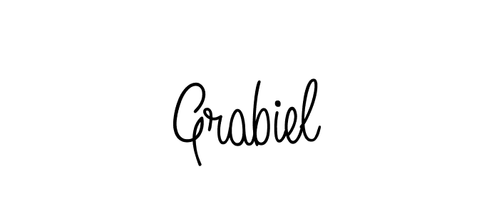 Check out images of Autograph of Grabiel name. Actor Grabiel Signature Style. Angelique-Rose-font-FFP is a professional sign style online. Grabiel signature style 5 images and pictures png