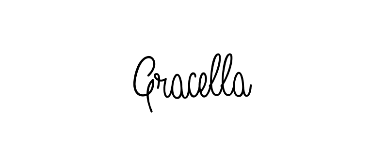 How to make Gracella signature? Angelique-Rose-font-FFP is a professional autograph style. Create handwritten signature for Gracella name. Gracella signature style 5 images and pictures png