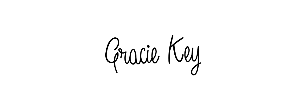 Create a beautiful signature design for name Gracie Key. With this signature (Angelique-Rose-font-FFP) fonts, you can make a handwritten signature for free. Gracie Key signature style 5 images and pictures png