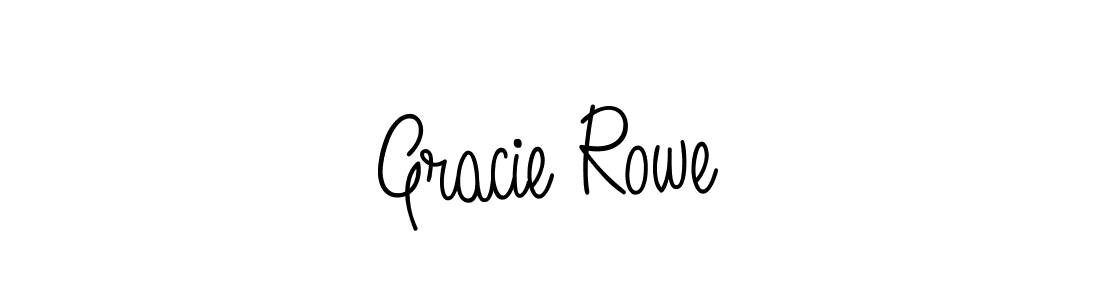 Here are the top 10 professional signature styles for the name Gracie Rowe. These are the best autograph styles you can use for your name. Gracie Rowe signature style 5 images and pictures png