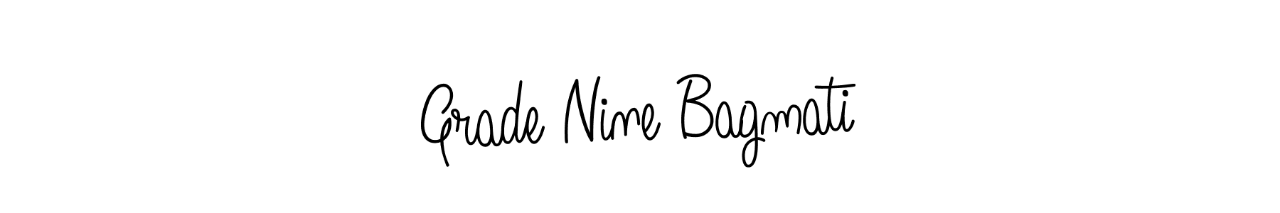 How to make Grade Nine Bagmati signature? Angelique-Rose-font-FFP is a professional autograph style. Create handwritten signature for Grade Nine Bagmati name. Grade Nine Bagmati signature style 5 images and pictures png