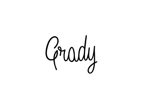 How to make Grady name signature. Use Angelique-Rose-font-FFP style for creating short signs online. This is the latest handwritten sign. Grady signature style 5 images and pictures png