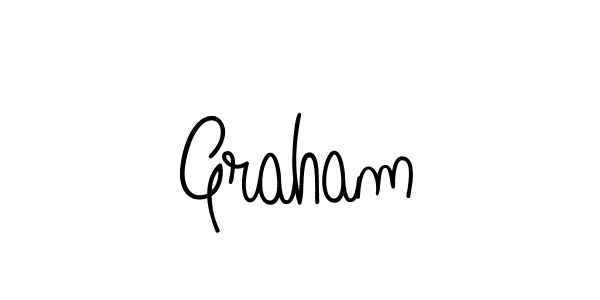 You should practise on your own different ways (Angelique-Rose-font-FFP) to write your name (Graham) in signature. don't let someone else do it for you. Graham signature style 5 images and pictures png