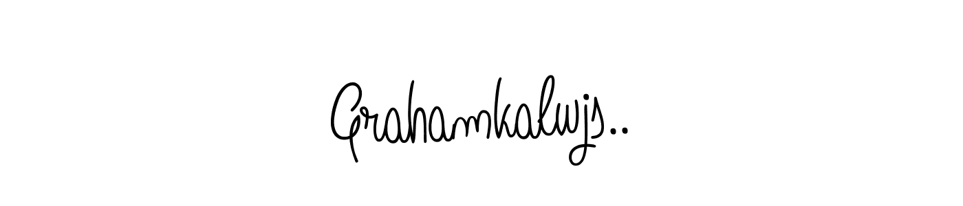 Here are the top 10 professional signature styles for the name Grahamkalwjs... These are the best autograph styles you can use for your name. Grahamkalwjs.. signature style 5 images and pictures png