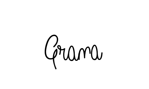 How to make Grana signature? Angelique-Rose-font-FFP is a professional autograph style. Create handwritten signature for Grana name. Grana signature style 5 images and pictures png