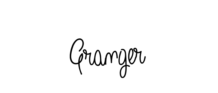 The best way (Angelique-Rose-font-FFP) to make a short signature is to pick only two or three words in your name. The name Granger include a total of six letters. For converting this name. Granger signature style 5 images and pictures png