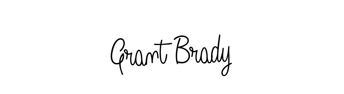 Make a beautiful signature design for name Grant Brady. With this signature (Angelique-Rose-font-FFP) style, you can create a handwritten signature for free. Grant Brady signature style 5 images and pictures png