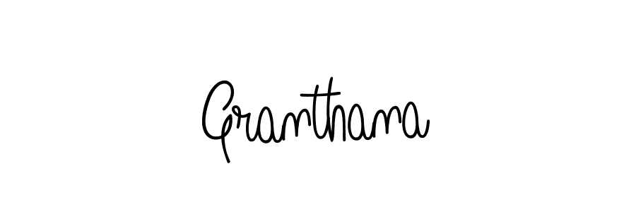 Granthana stylish signature style. Best Handwritten Sign (Angelique-Rose-font-FFP) for my name. Handwritten Signature Collection Ideas for my name Granthana. Granthana signature style 5 images and pictures png