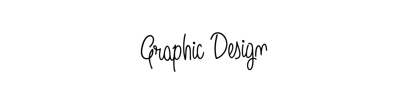 Graphic Design stylish signature style. Best Handwritten Sign (Angelique-Rose-font-FFP) for my name. Handwritten Signature Collection Ideas for my name Graphic Design. Graphic Design signature style 5 images and pictures png