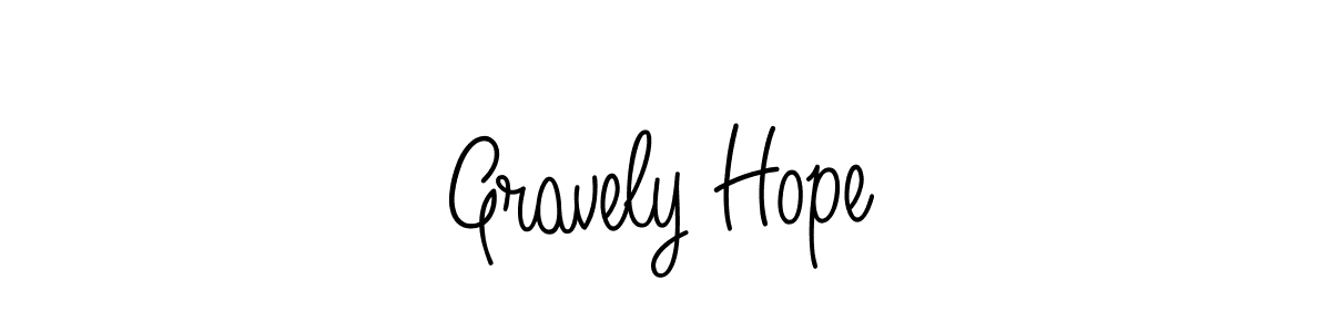 You can use this online signature creator to create a handwritten signature for the name Gravely Hope. This is the best online autograph maker. Gravely Hope signature style 5 images and pictures png