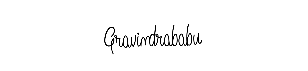 You can use this online signature creator to create a handwritten signature for the name Gravindrababu. This is the best online autograph maker. Gravindrababu signature style 5 images and pictures png