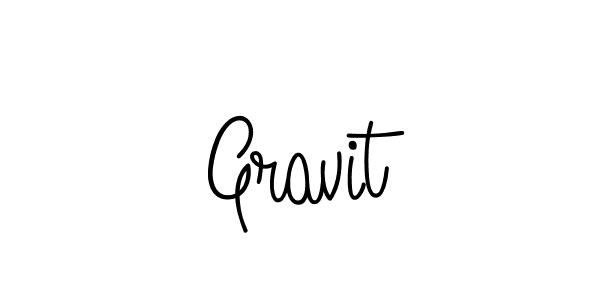 Design your own signature with our free online signature maker. With this signature software, you can create a handwritten (Angelique-Rose-font-FFP) signature for name Gravit. Gravit signature style 5 images and pictures png