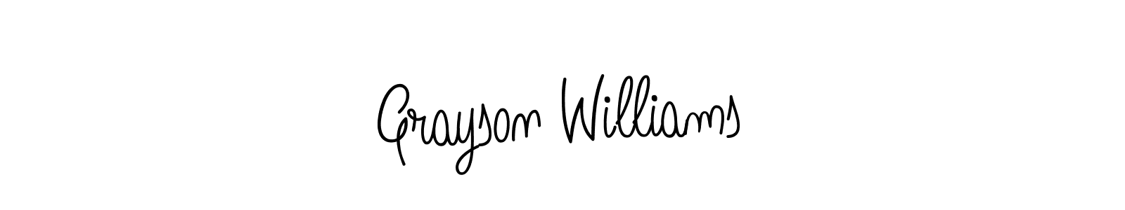 Best and Professional Signature Style for Grayson Williams. Angelique-Rose-font-FFP Best Signature Style Collection. Grayson Williams signature style 5 images and pictures png