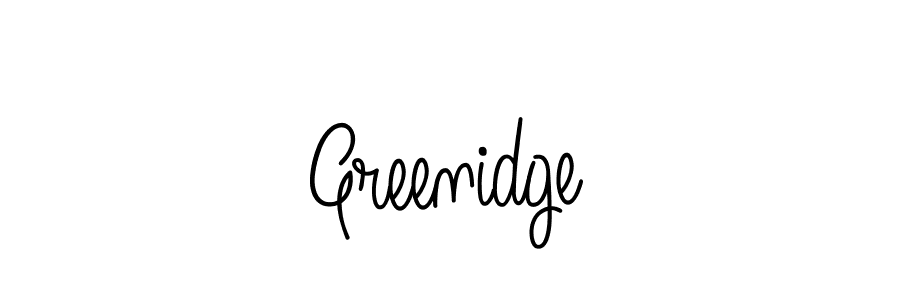 Use a signature maker to create a handwritten signature online. With this signature software, you can design (Angelique-Rose-font-FFP) your own signature for name Greenidge. Greenidge signature style 5 images and pictures png