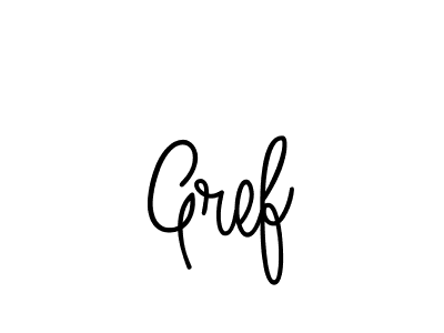 Make a beautiful signature design for name Gref. Use this online signature maker to create a handwritten signature for free. Gref signature style 5 images and pictures png