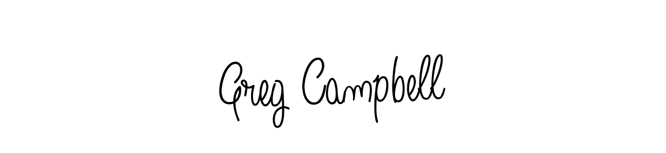 How to Draw Greg Campbell signature style? Angelique-Rose-font-FFP is a latest design signature styles for name Greg Campbell. Greg Campbell signature style 5 images and pictures png