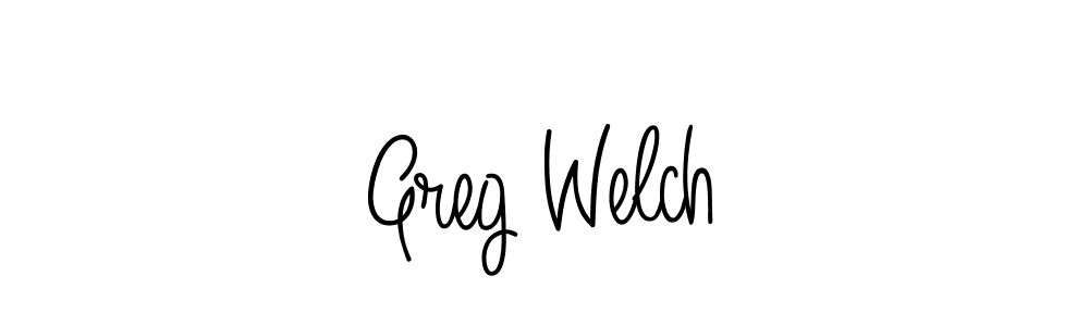 Make a beautiful signature design for name Greg Welch. Use this online signature maker to create a handwritten signature for free. Greg Welch signature style 5 images and pictures png