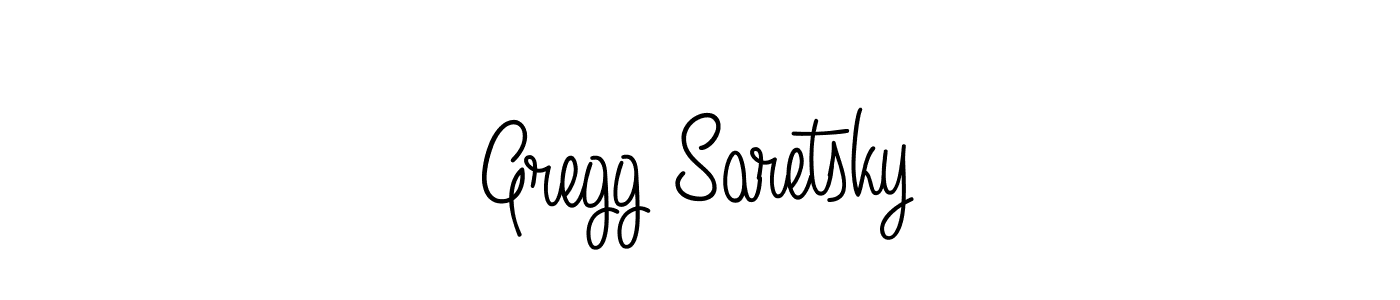 Also we have Gregg Saretsky name is the best signature style. Create professional handwritten signature collection using Angelique-Rose-font-FFP autograph style. Gregg Saretsky signature style 5 images and pictures png