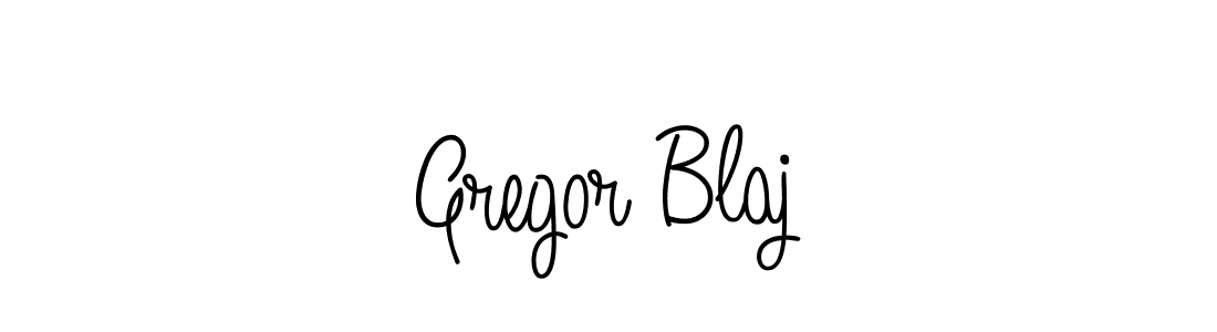 Create a beautiful signature design for name Gregor Blaj. With this signature (Angelique-Rose-font-FFP) fonts, you can make a handwritten signature for free. Gregor Blaj signature style 5 images and pictures png