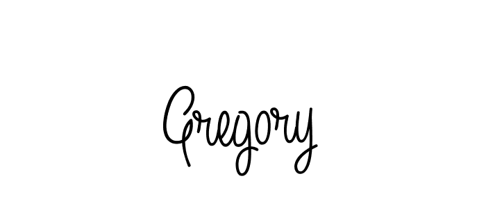 Make a beautiful signature design for name Gregory. Use this online signature maker to create a handwritten signature for free. Gregory signature style 5 images and pictures png