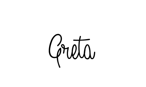 Make a short Greta signature style. Manage your documents anywhere anytime using Angelique-Rose-font-FFP. Create and add eSignatures, submit forms, share and send files easily. Greta signature style 5 images and pictures png