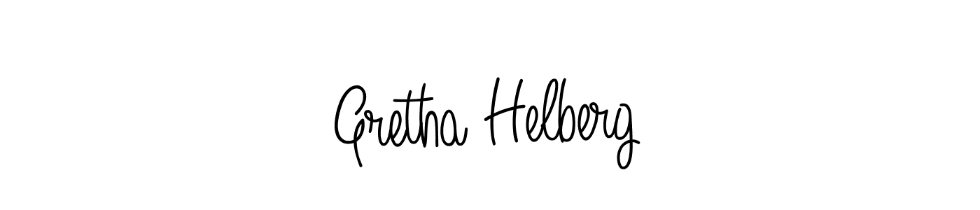 Make a short Gretha Helberg signature style. Manage your documents anywhere anytime using Angelique-Rose-font-FFP. Create and add eSignatures, submit forms, share and send files easily. Gretha Helberg signature style 5 images and pictures png