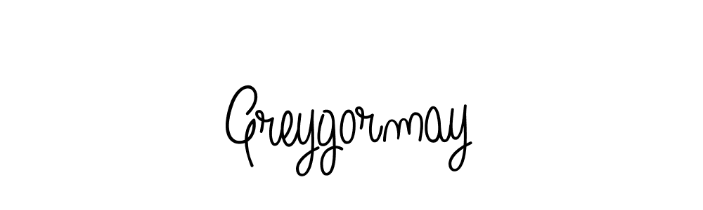 Create a beautiful signature design for name Greygormay. With this signature (Angelique-Rose-font-FFP) fonts, you can make a handwritten signature for free. Greygormay signature style 5 images and pictures png