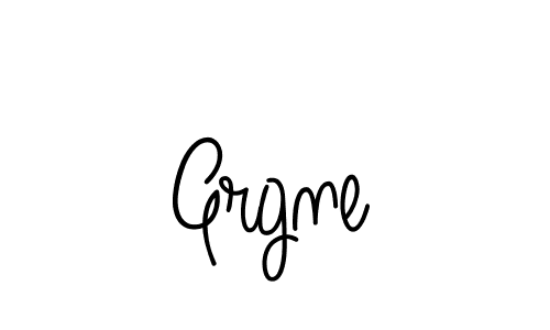 Make a beautiful signature design for name Grgne. Use this online signature maker to create a handwritten signature for free. Grgne signature style 5 images and pictures png