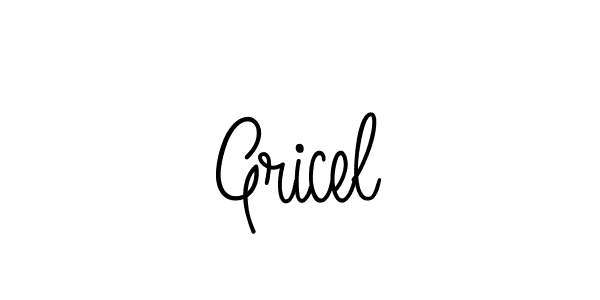 Check out images of Autograph of Gricel name. Actor Gricel Signature Style. Angelique-Rose-font-FFP is a professional sign style online. Gricel signature style 5 images and pictures png