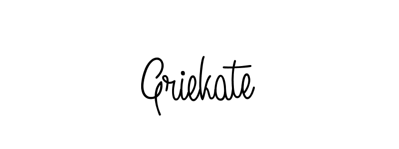 You can use this online signature creator to create a handwritten signature for the name Griekate. This is the best online autograph maker. Griekate signature style 5 images and pictures png