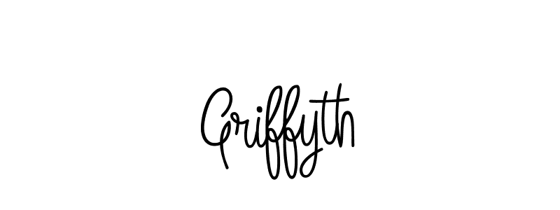 Create a beautiful signature design for name Griffyth. With this signature (Angelique-Rose-font-FFP) fonts, you can make a handwritten signature for free. Griffyth signature style 5 images and pictures png