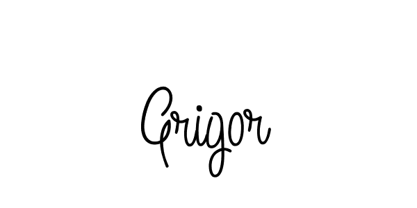 The best way (Angelique-Rose-font-FFP) to make a short signature is to pick only two or three words in your name. The name Grigor include a total of six letters. For converting this name. Grigor signature style 5 images and pictures png
