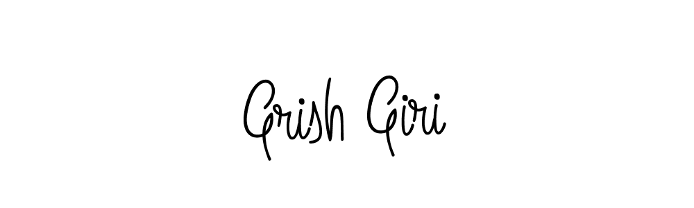 Once you've used our free online signature maker to create your best signature Angelique-Rose-font-FFP style, it's time to enjoy all of the benefits that Grish Giri name signing documents. Grish Giri signature style 5 images and pictures png