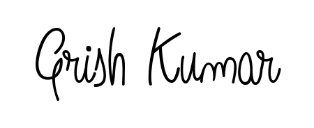 Angelique-Rose-font-FFP is a professional signature style that is perfect for those who want to add a touch of class to their signature. Get Grish Kumar name fancy signature for free. Grish Kumar signature style 5 images and pictures png