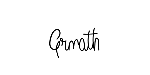 Grnath stylish signature style. Best Handwritten Sign (Angelique-Rose-font-FFP) for my name. Handwritten Signature Collection Ideas for my name Grnath. Grnath signature style 5 images and pictures png