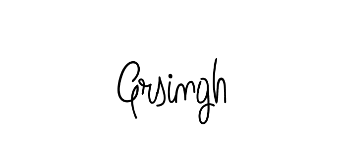 Best and Professional Signature Style for Grsingh. Angelique-Rose-font-FFP Best Signature Style Collection. Grsingh signature style 5 images and pictures png