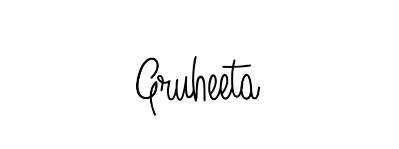 if you are searching for the best signature style for your name Gruheeta. so please give up your signature search. here we have designed multiple signature styles  using Angelique-Rose-font-FFP. Gruheeta signature style 5 images and pictures png