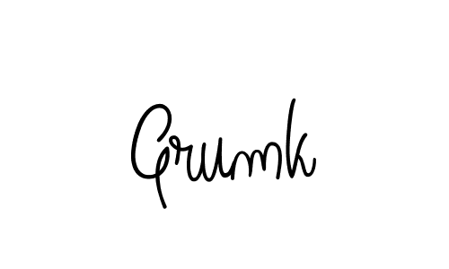 Also You can easily find your signature by using the search form. We will create Grumk name handwritten signature images for you free of cost using Angelique-Rose-font-FFP sign style. Grumk signature style 5 images and pictures png