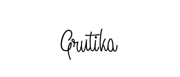 This is the best signature style for the Grutika name. Also you like these signature font (Angelique-Rose-font-FFP). Mix name signature. Grutika signature style 5 images and pictures png