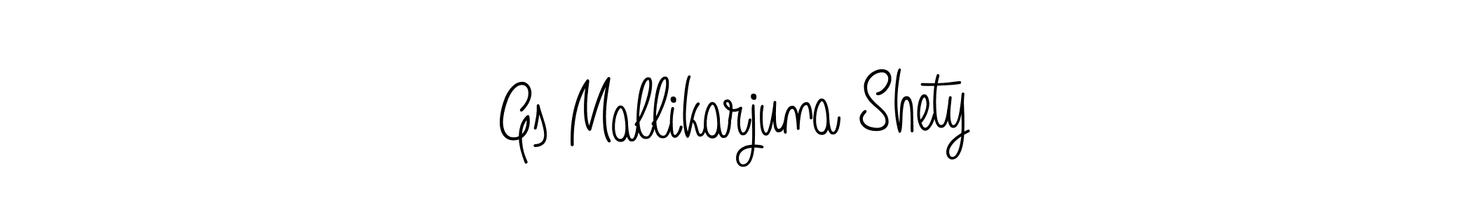 You can use this online signature creator to create a handwritten signature for the name Gs Mallikarjuna Shety. This is the best online autograph maker. Gs Mallikarjuna Shety signature style 5 images and pictures png