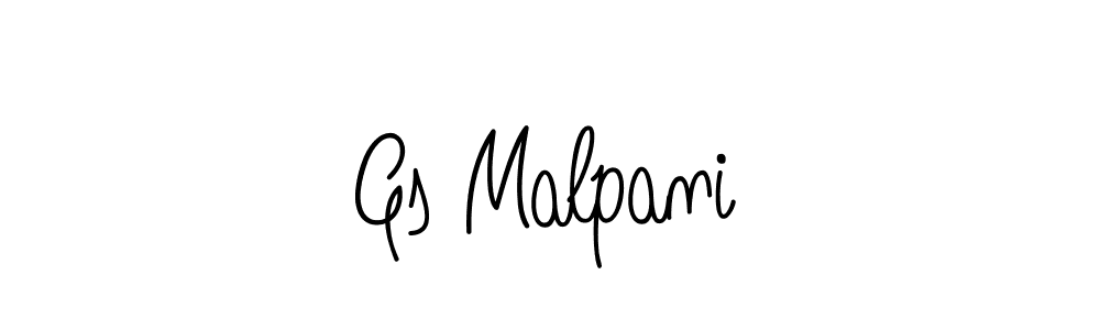 It looks lik you need a new signature style for name Gs Malpani. Design unique handwritten (Angelique-Rose-font-FFP) signature with our free signature maker in just a few clicks. Gs Malpani signature style 5 images and pictures png