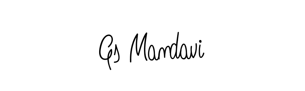 if you are searching for the best signature style for your name Gs Mandavi. so please give up your signature search. here we have designed multiple signature styles  using Angelique-Rose-font-FFP. Gs Mandavi signature style 5 images and pictures png