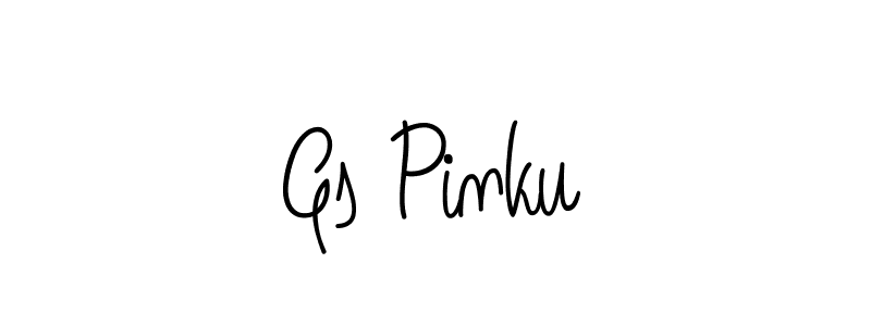 This is the best signature style for the Gs Pinku name. Also you like these signature font (Angelique-Rose-font-FFP). Mix name signature. Gs Pinku signature style 5 images and pictures png