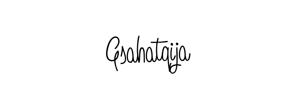 Also You can easily find your signature by using the search form. We will create Gsahatqija name handwritten signature images for you free of cost using Angelique-Rose-font-FFP sign style. Gsahatqija signature style 5 images and pictures png