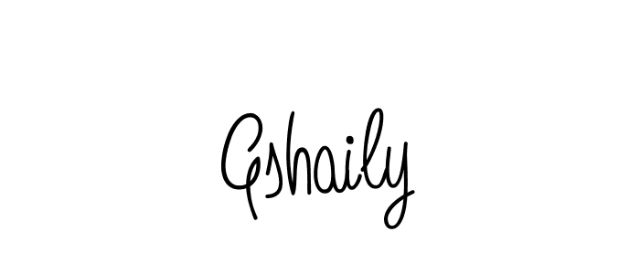 Check out images of Autograph of Gshaily name. Actor Gshaily Signature Style. Angelique-Rose-font-FFP is a professional sign style online. Gshaily signature style 5 images and pictures png
