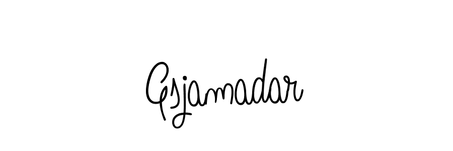 Check out images of Autograph of Gsjamadar name. Actor Gsjamadar Signature Style. Angelique-Rose-font-FFP is a professional sign style online. Gsjamadar signature style 5 images and pictures png