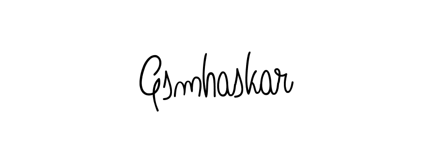 This is the best signature style for the Gsmhaskar name. Also you like these signature font (Angelique-Rose-font-FFP). Mix name signature. Gsmhaskar signature style 5 images and pictures png