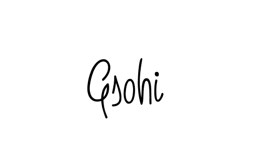 It looks lik you need a new signature style for name Gsohi. Design unique handwritten (Angelique-Rose-font-FFP) signature with our free signature maker in just a few clicks. Gsohi signature style 5 images and pictures png